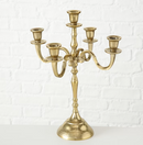 BOLTZE VICTORIA 5-BRANCH CANDELABRA (40 CM) - GOLD - Like New