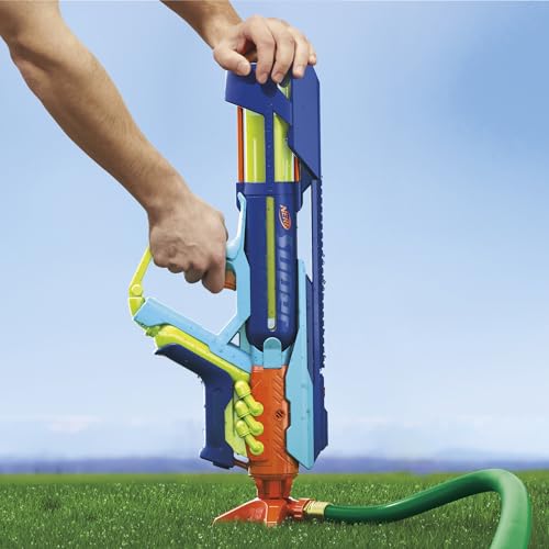 NERF SUPER SOAKER POWER DRENCH XL WATER BLASTER HIGH PERFORMANCE BLASTING - BLUE - Like New