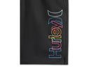 HURLEY YOUNG MEN'S CROSSOVER VOLLEY BOARDSHORTS - SIZE: MEN M - BLACK/MULTI - Brand New