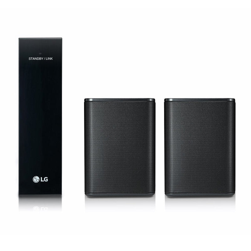 LG ELECTRONICS SPK8C-S CHANNEL SOUND BAR WIRELESS REAR SPEAKER KIT - BLACK - Like New