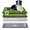 HQ4us Dog Grass Pad with Tray Large 34”×23” Dog Litter Box, 2×Artificial Grass - Like New