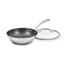 CUISINART FUSION PLUS HYBRID NONSTICK COOKWARE FPS22-26DC - STAINLESS STEEL - Like New