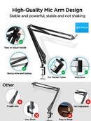 Bietrun Mic Arm Desk Mount Longer Adjustable 360° Rotatable Universal - Like New