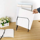 DESIGNA 4 Pack Metal Incline Sorter Vertical File Holder - B07597Q9RY - Like New