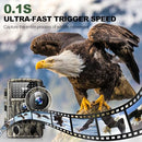 MRSCRET 4K 60MP WIFI TRAIL CAMERA GAME CAMERAS NIGHT VISION PR4000-60MP - CAMO - Like New