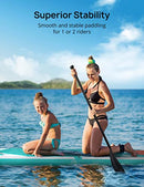 EVAJOY INFLATABLE PADDLE BOARD 6'' THICK AROUND STAND UP PADDLE BOARD - Like New