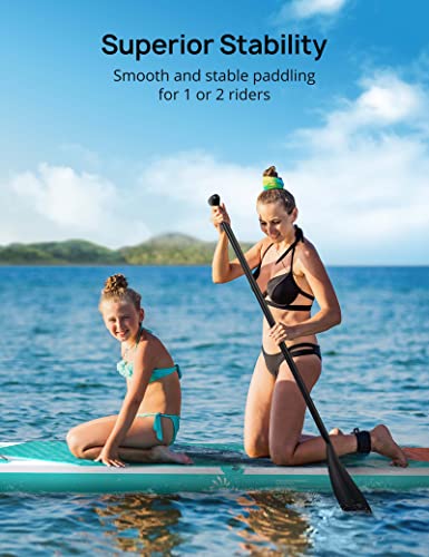 EVAJOY INFLATABLE PADDLE BOARD 6'' THICK AROUND STAND UP PADDLE BOARD - Like New