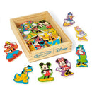 Melissa & Doug Disney Mickey Mouse Wooden Character Magnets 20 pcs Toys - Brand New