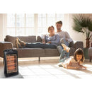 Comfort Zone Energy Save Quartz Radiant Heater CZQTV008EBK - Black - Like New