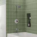 EVERSTEIN Digital Display Shower Faucet Set, Shower Tub Faucet - NICKEL - Like New