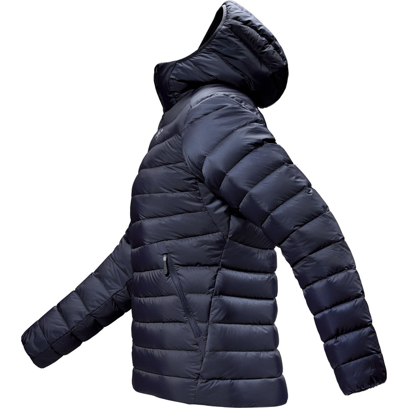 ARC'TERYX CERIUM SV HOODED DOWN JACKET - SIZE: WOMEN M - BLACK SAPPHIRE - Brand New