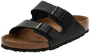 BIRKENSTOCK MEN'S ARIZONA BIRKO-FLOR REGULAR FIT SANDAL - SIZE: MEN 8 - BLACK - Brand New