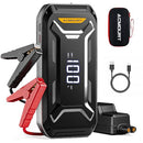 ACMOUNT CAR BATTERY JUMP STARTER PORTABLE 6000A 12V, LCD USB QUICK CHARGE BLACK - Like New