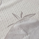 BIBB HOME 18 IN D RAYON BAMBOO CALIFORNIA KING HYPOALLERGENIC MATTRESS TOPPER - Like New