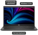 DELL LATITUDE 3520 15.6" NOTEBOOK FHD I5-1135G7 16GB RAM 512GB SSD - BLACK - Like New