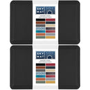 SKY SOLUTIONS ANTI FATIGUE FLOOR MAT 3/4" THICK 20" X 39" 2 PACK - BLACK - Like New