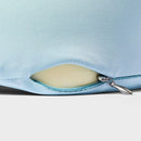 OPEN STORY NECK PILLOW AND EYE MASK 2PC SET - MUDDY AQUA - Brand New