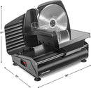 Chefman Die-Cast Electric Meat & Deli Slicer RJ49 - BLACK Like New