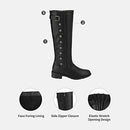 DREAM PAIRS Women's Wide Calf Knee High Boots, Fashion winter, Size 9 Army-w - Brand New