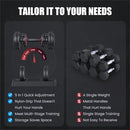 MANGKO ADJUSTABLE DUMBBELL 55LB SINGLE WEIGHT OPTIONS - BLACK - Like New