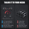 MANGKO ADJUSTABLE DUMBBELL 55LB SINGLE WEIGHT OPTIONS - BLACK - Like New