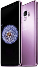 For Parts: SAMSUNG GALAXY S9 64 UNLOCK LILAC PURPLE PHYSICAL DAMAGE CRACKED SCREEN/LCD