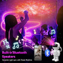 BOJUK ASTRONAUT GALAXY PROJECTOR STAR PROJECTOR GALAXY LIGHT - WHITE - Like New