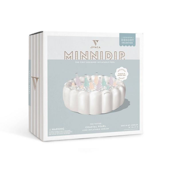 MINNIDIP TUFTED 12 CANS 13QT FLOATING COOLERS - Like New