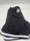 JUMP START MEN'S ACTIVE DRAWSTRING MESH BASKETBALL SHORTS SIZE: XL - BLACK - Brand New