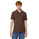 AMAZON ESENTIALS MEN'S SLIM-FIT SHORT-SLEEVE COTTON POLO RICH HAZEL SIZE L - Brand New