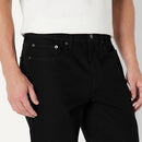 AMAZON ESSENTIALS MEN HEAVYWEIGHT STRETCH STRAIGHT-FIT JEAN SHORTS SIZE 34 BLACK - Brand New