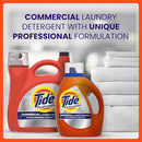Tide PRO Laundry Detergent Liquid for Commercial Stains (170 oz, 4 pack) - Brand New