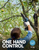 UMEKY MINI CHAINSAW CORDLESS, 6 INCH BATTERY POWERED HANDHELD CH0601-B - BLUE - Like New