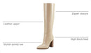 Marc Fisher LTD Women's Lannie Boot, Light Natural Leather 110, Size 7 - Brand New