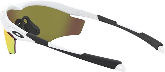 OAKLEY M2 Frame XL Rectangular Sunglasses OO9343 Polished White/Fire Iridium - Like New