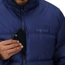 MARMOT MEN'S GUIDES DOWN JACKET DOWN FILLED WATER RESISTANT NAVY SIZE L - Like New