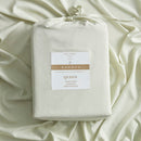 KATHY IRELAND BAMBOO COOLING 6 PIECE SHEET SET WITH DEEP POCKETS QUEEN - SAGE - Like New