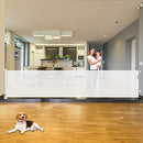 KISKIZ MOM'S CHOICE AWARDS WINNER 110 INCH EXTRA WIDE BABY GATE - WHITE - Brand New