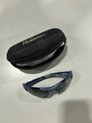 HULISLEM S1 SPORT POLARIZED SUNGLASSES VK-7078 - BLUE/GRAY - Like New