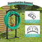 GREENER Garden Hose Holder(4 support feet), Detachable Water Hose Holder - Like New