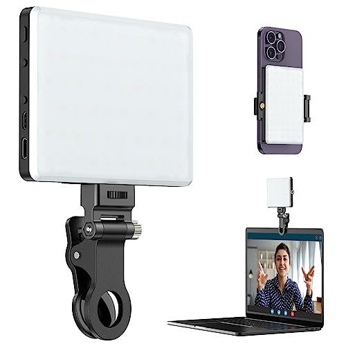 PILITA 60 LED SELFIE LIGHT, 3 COLOR TEMPERATURES, CL-V11SE - BLACK - Like New