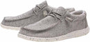 110353500 Hey Dude Men's Wally Sox Ash Size 10 - Like New