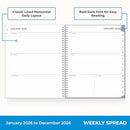Blue Sky 2026 Weekly and Monthly Planner Calendar - Laila - Brand New
