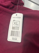GALAXY BY HARVIC POLO SHORT SLEEVE SIZE XL - BURGUNDY - Brand New