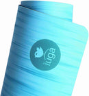 IUGA PRO YOGA MAT NON SLIP HOT ANTI-TEAR EXERCISE MAT YOGA MATS - METEOR BLUE - Like New