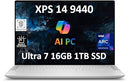 XPS 9440 14.5" FHD+ U7-155H 16GB 1TB SSD FPR Win 11 Pro PLATINUM - Brand New
