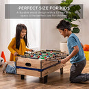 Best Choice Products 4-in-1 Multi Game Table Combination Arcade Set - Natural - Brand New