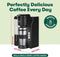 BELLA Single Serve Coffee Maker Dual Brew K-cup Compatible TSK-1187R5B - Black - Like New