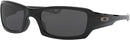 OAKLEY Fives Squared MENS Sunglasses - GREY LENSES AND POLISHED BLACK FRAME Like New