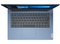 Lenovo IdeaPad 14" HD Non Touch Intel N4020 4 64GB eMMC Ice Blue 81VU0079US - Like New